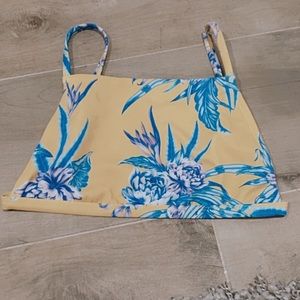 Pacsun floral swim top